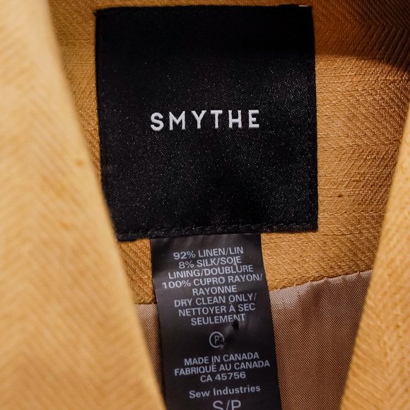 Smythe Tan Double-Breasted Blazer - Picture 4 of 10